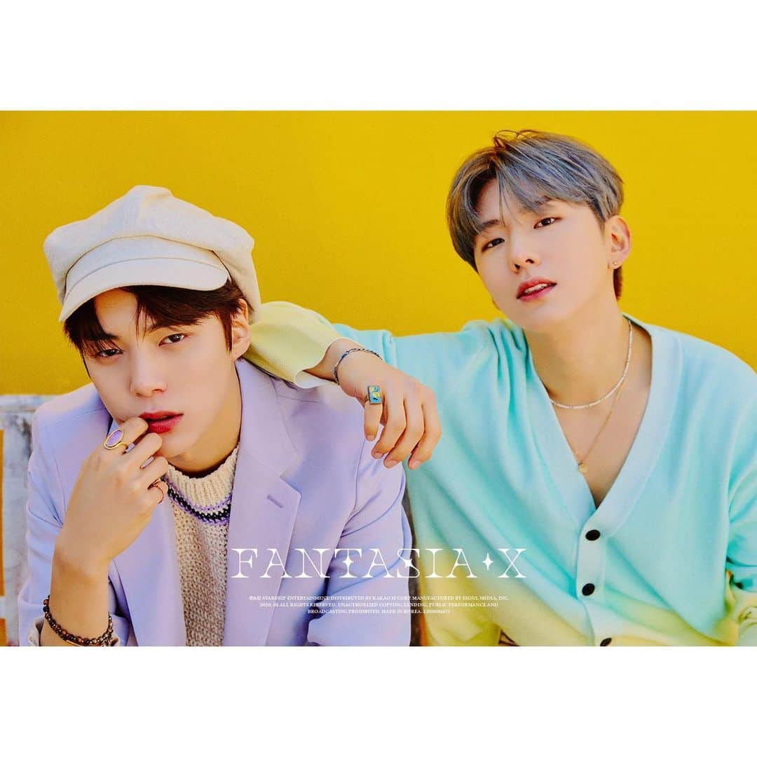 Monsta Xさんのインスタグラム写真 - (Monsta XInstagram)「MONSTA X MINI ALBUM <FANTASIA X> ⠀ 📌 #CONCEPT_PHOTO #3 #민혁 #MINHYUK #기현 #KIHYUN ⠀ #몬스타엑스_컴백 #몬스타엑스 #MONSTAX #MONSTA_X #FANTASIA_X #몬스타엑스5월26일컴백 #몬스타엑스판타지아엑스」5月18日 22時00分 - official_monsta_x