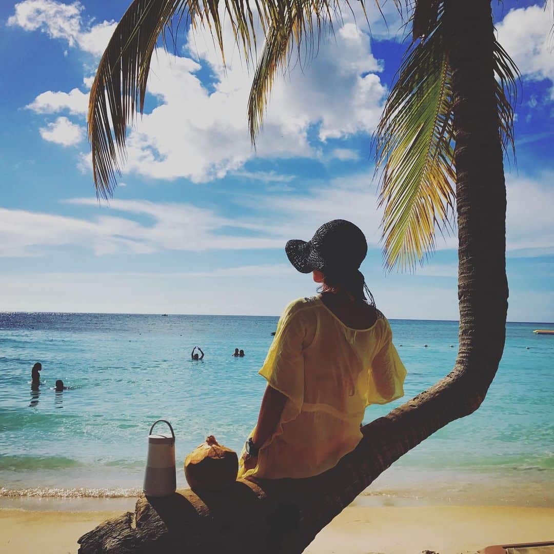 福田朋夏さんのインスタグラム写真 - (福田朋夏Instagram)「お家でいるのも楽しいけど、早く海に行きたいなあ。毎日そればかり考えてしまいます。 海と太陽と音楽があればそれだけで幸せ😌 #ocean @bose #islandlife」5月18日 22時27分 - tomoka_fukuda