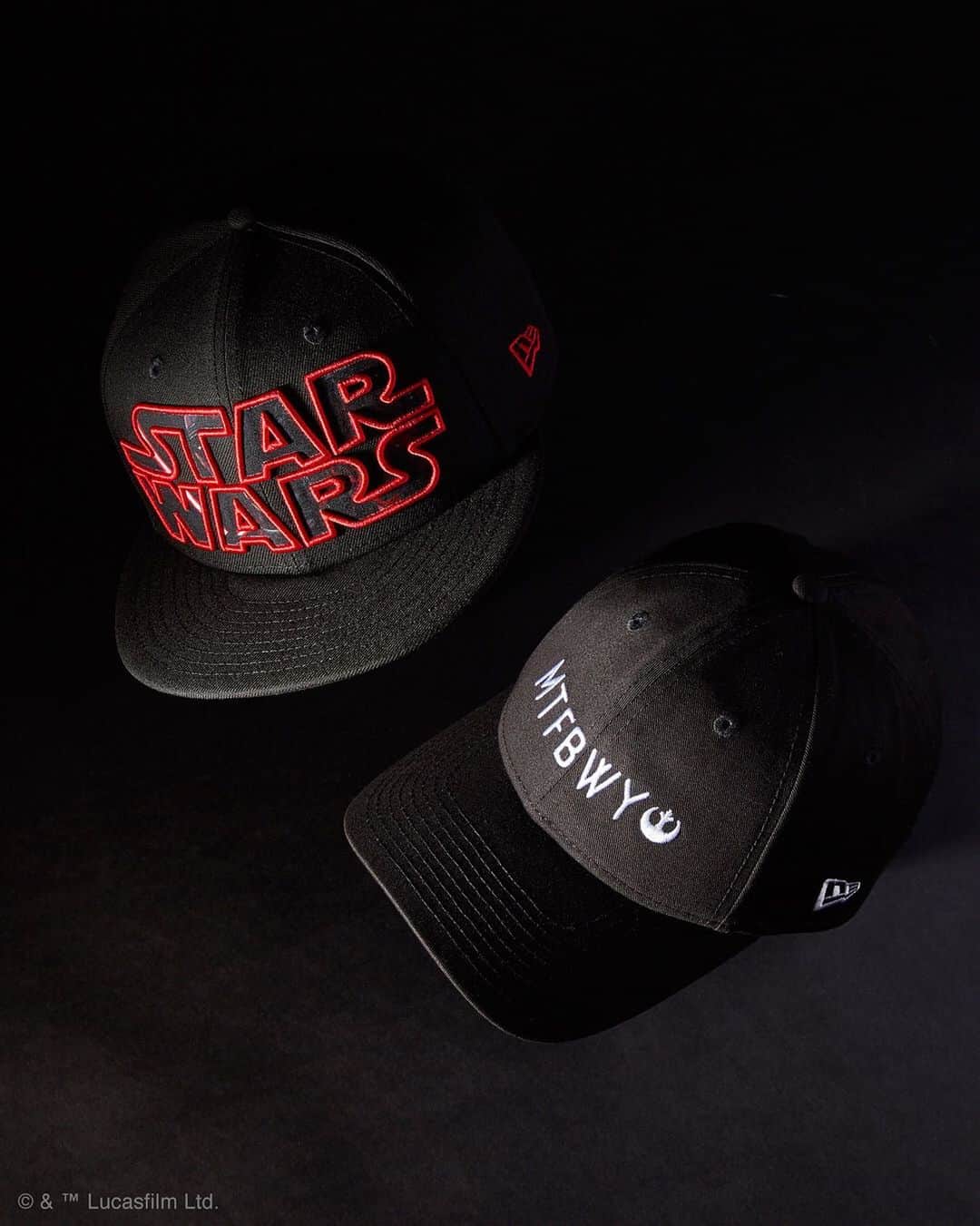 ニューエラ・キャップのインスタグラム：「Celebrate the 40th Anniversary of Star Wars: The Empire Strikes Back. Collection available at neweracap.com」