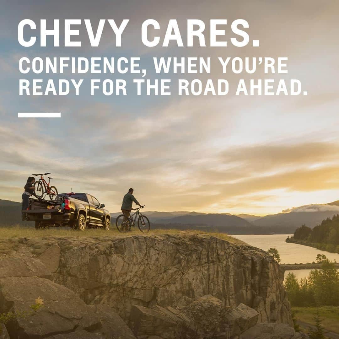 シボレーのインスタグラム：「At Chevy, we're committed to getting you on the open road with confidence.」