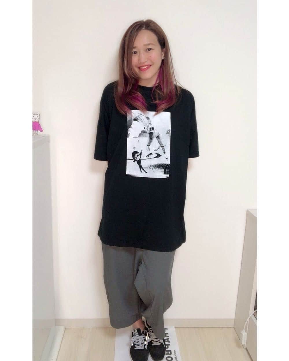 朱里さんのインスタグラム写真 - (朱里Instagram)「マガンダンガビ💤シゲー  #wear #毎日投稿　#みてね」5月19日 0時26分 - syuri_official