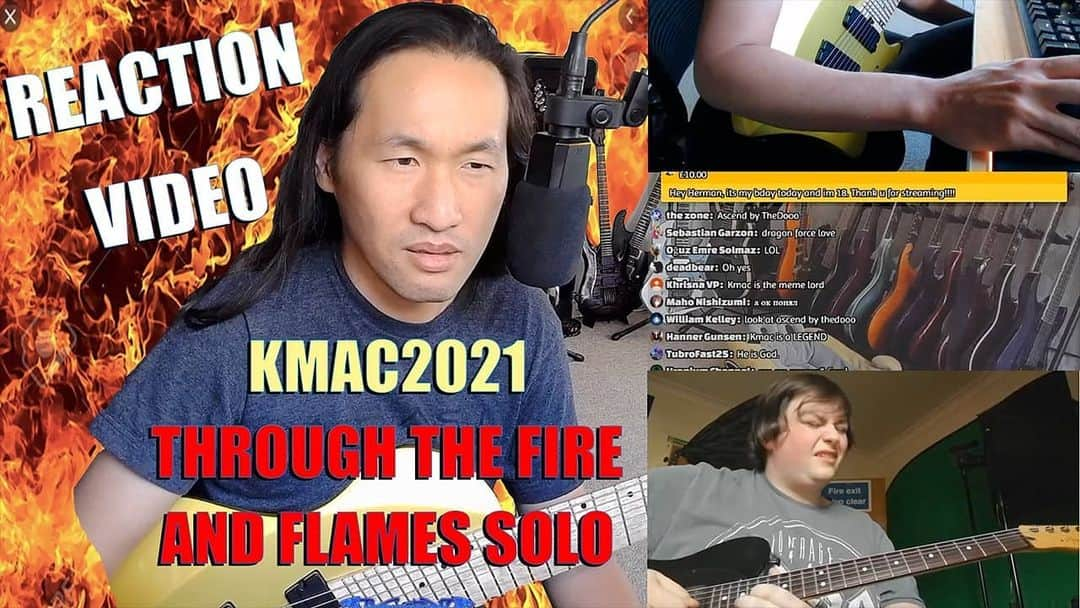 ハーマン・リさんのインスタグラム写真 - (ハーマン・リInstagram)「Reaction Video: Maybe I should stay off the Internet? Trolled by fans and Kmac2021 😂 Link on bio or head to @dragonforcehq YouTube. #dragonforce #hermanli #reactionvideos #reaction #react #livestream」5月19日 3時53分 - hermanli