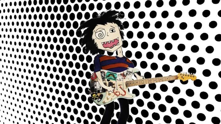 Green Dayのインスタグラム：「Welcome to another #NoFunMondays. Today’s song is “That’s Rock ‘n’ Roll” by Eric Carmen who was also in The Raspberries. However the first time I heard this song was by teen heartthrob Shaun Cassidy. My sisters would dance around the house to this one! Link in bio. . Character Art originally by @let_youself_flo」
