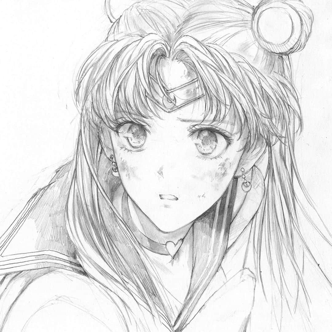 知花シンジさんのインスタグラム写真 - (知花シンジInstagram)「Joining this too! 🌙 #sailormoonredraw」5月19日 14時26分 - artbyshinji