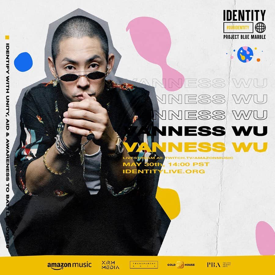 呉建豪のインスタグラム：「Haven’t performed in a minute but def excited about @identitylafest . Let’s keep the conversation going that we are all in this together. And that is the only way we will get through this... TOGETHER. Will do something special for you guys... pray everyone is safe. God bless y’all 🤙」