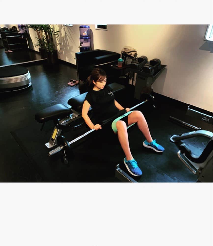 青木茉里奈のインスタグラム：「Training🏋🏻 ・ ・ ・ #training」