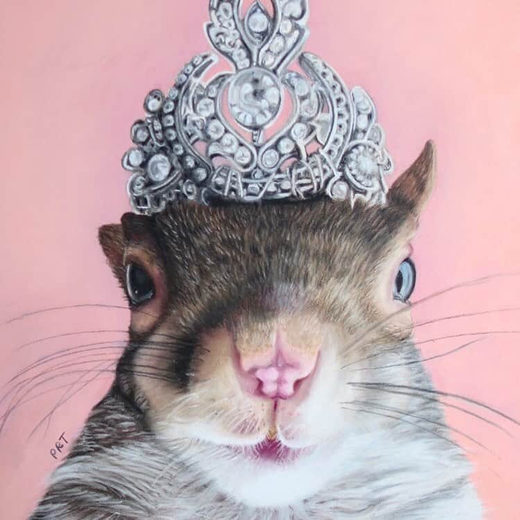 Jillのインスタグラム：「#thisgirlisasquirrelart⁣ masterpiece by @penny.rae.art⁣ ⁣ Also available as a print! Visit inprnt.com/gallery/pennyraeart.⁣ ⁣ Penny is an oh-so-talented self taught graphite, charcoal, and colored pencil artist.⁣ ⁣ ⁣ ⁣ ⁣ #petsquirrel #squirrel #squirrels #squirrellove #squirrellife #squirrelsofig #squirrelsofinstagram #easterngreysquirrel #easterngraysquirrel #ilovesquirrels #petsofinstagram #jillthesquirrel #thisgirlisasquirrel #squirrelart」