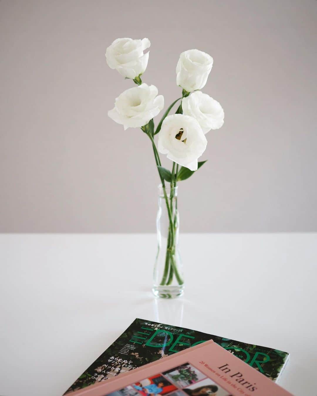 田中亜希子さんのインスタグラム写真 - (田中亜希子Instagram)「花があるだけで 部屋をきれいにしたいという意欲が湧いてくる。  片付けなきゃ、じゃなくて 片付けたい！」5月19日 12時21分 - akiico