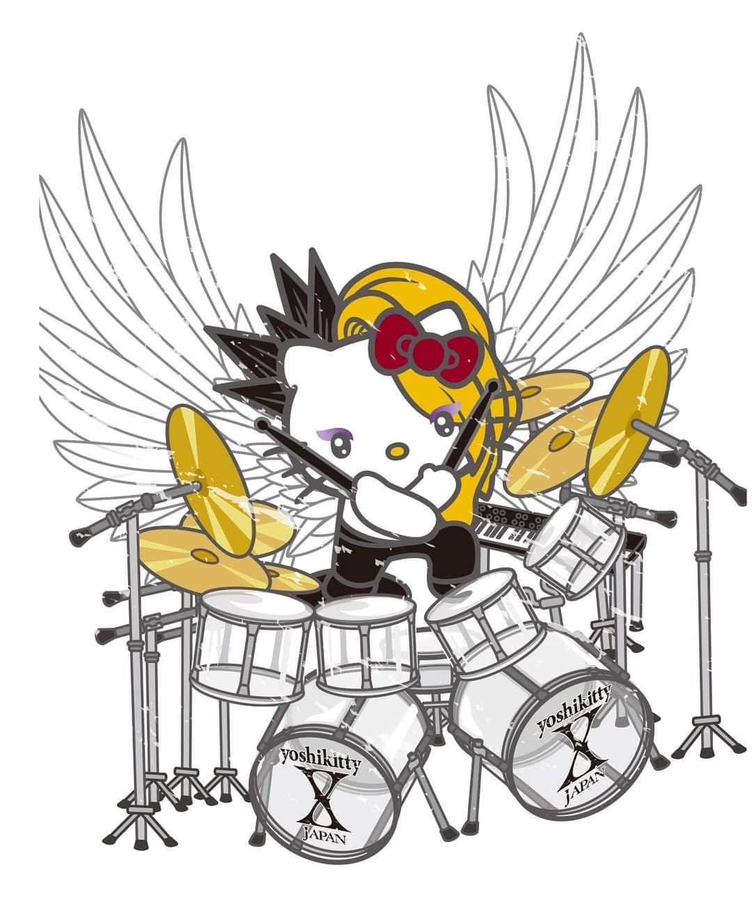 Yoshikittyさんのインスタグラム写真 - (YoshikittyInstagram)「One week left to vote for #Yoshikitty in the Sanrio Character Ranking! Vote from all your devices until May 25! @YoshikiOfficial #Yoshiki #HelloKitty  https://ranking.sanrio.co.jp/en/characters/yoshikitty/」5月19日 13時03分 - yoshikitty_official