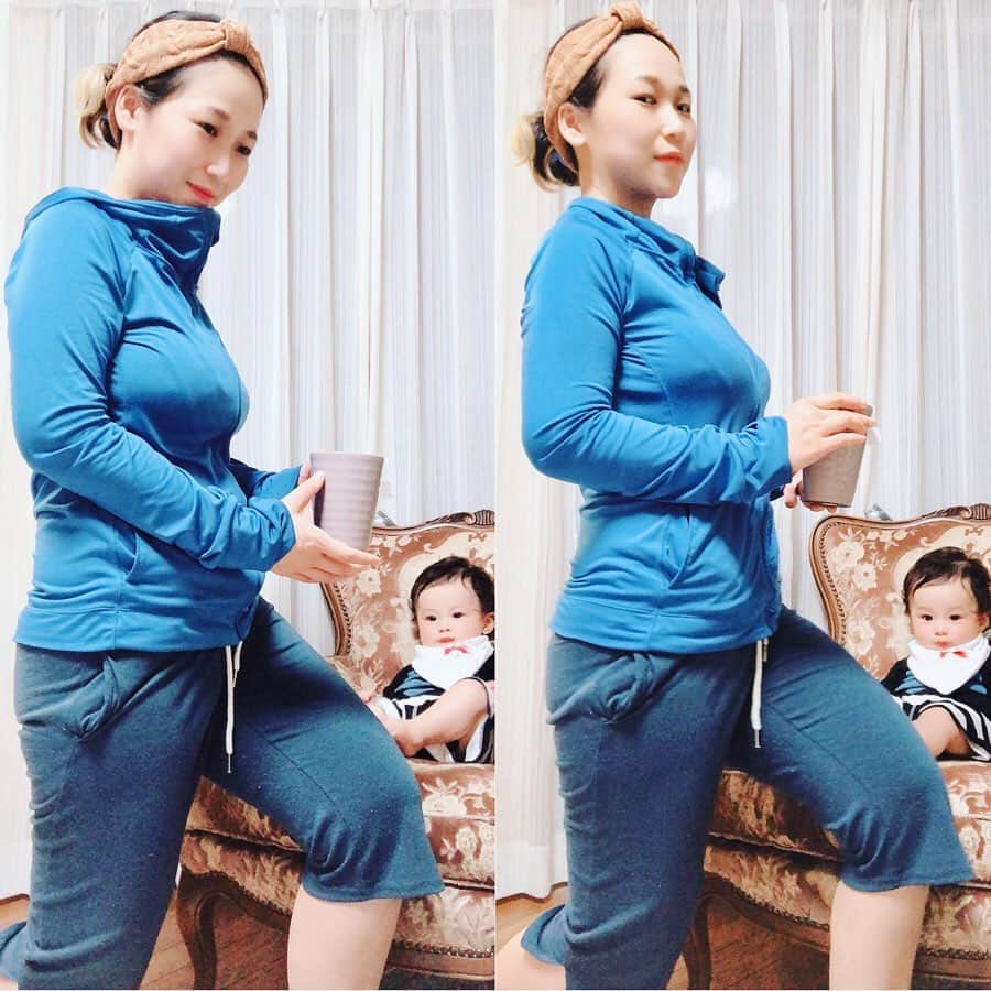 世手子さんのインスタグラム写真 - (世手子Instagram)「Train your gluteus maximus with lunge( ＾∀＾) My son is supporting me(*≧艸≦) Refreshing swelling with bisoukoucha(*^^*) Let's be healthy everyone✧*｡٩(ˊωˋ*)و✧*｡ @yoshinobuz_kuu さん指導(^ ^) #オンラインパーソナルトレーニングsatisfy で #おうち時間 過ごしました( ´∀｀) #オンラインジム で #骨盤調整 してもらいました( ´∀｀) 筋肉の使い方を丁寧に教えてもらいました（╹◡╹） トレーニング後に #美爽煌茶巡 飲みました(*^_^*) #むくみ 解消！ すごいねー！ かなりスッキリっっ #大臀筋 鍛えると全然違うね！？ #トレーニング動画 作ったよっっ #スワイプしてね (⌒▽⌒) 毎日続けてがんばろ！  #pr #コラボベース #むくみ解消 #むくみ改善 #むくみとり #むくみ対策 #むくみケア #むくみ取り  #筋トレ #筋トレ女子 #筋トレダイエット #筋トレ動画  #筋トレ初心者 #筋トレ好き #筋トレ部 #筋トレメニュー  #筋トレ仲間 #筋トレ女子と繋がりたい #筋トレママ  #筋トレ女 #筋トレ生活」5月19日 23時59分 - rojide