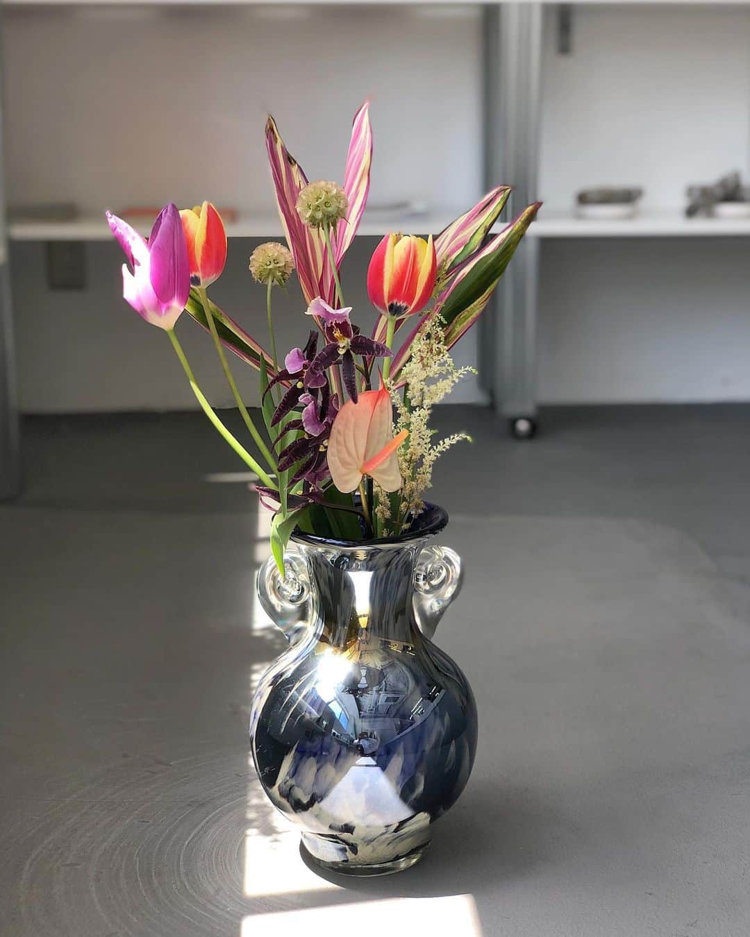 北岡りえのインスタグラム：「🌷💞 #flowerbouquet」