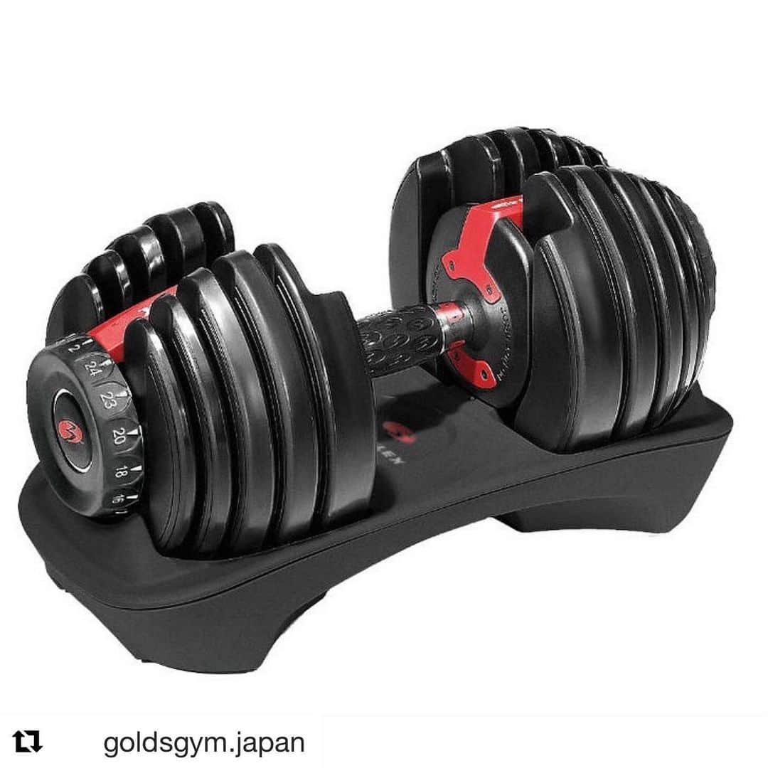 宇野薫のインスタグラム：「おうちトレーニング用で コレ2つ欲しい！！ #Repost @goldsgym.japan with @get_repost ・・・ . ダンベルをお探しの皆様、大変お待たせしました。  5月20日（水）入荷予定です。 . 『Bowflex(ボウフレックス)552i セレクトテックダンベル』  38,489 円（税込） . ダイヤルを回すだけで、瞬時に2 kgから最大24 kgまで15種類の重量に変更可能です。 見た目もカッコいいです（主観）。 . ゴールドジム運営フィットネスショップ通信販売サイトからご購入いただけます。 . #フィットネスショップ #fitnessshop #goldsgym #goldsgymjapan #ゴールドジム　 #ダンベル #自宅トレーニング #ホームジム」