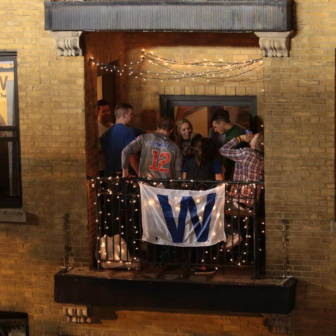 シカゴ・カブスさんのインスタグラム写真 - (シカゴ・カブスInstagram)「#CubsCollection: W Flag. The simplicity of a blue W on a white flag has become an enduring symbol of Cubs pride, but its origins date back over a century. When the Wrigley family owned the team in the 1920s, Catalina Island was the home of Cubs Spring Training. Players and fans were ferried to the facility by Wilmington Transport, whose ships flew a blue flag with a white W. The flag took on a new meaning in the 1930s when it began to fly atop the scoreboard after wins to alert El passengers of the outcome of the game. When Ernie Banks’ number was retired in 1982, he was honored with a white flag with blue pinstripes, prompting the color of the win flag to be changed to its current white background. Not only does the flag still fly from yardarm after each Cubs win, fans enthusiastically unfurl their own in the stands post-game, creating a sea of Ws. Find more photos on Facebook.com/Cubs.」5月20日 6時49分 - cubs