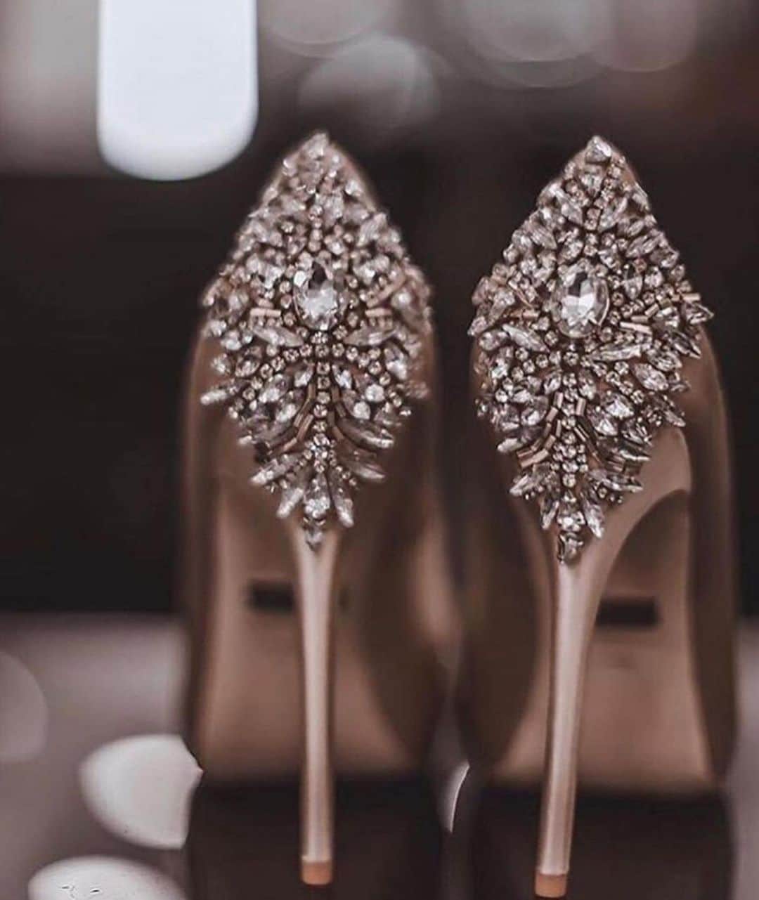 Wedding ?さんのインスタグラム写真 - (Wedding ?Instagram)「Wow! Which bridal shoe do you like the most?? #bride #bridalshoes #noiva #wedding #casamento @badgleymischka」5月20日 6時55分 - weddingideas_brides