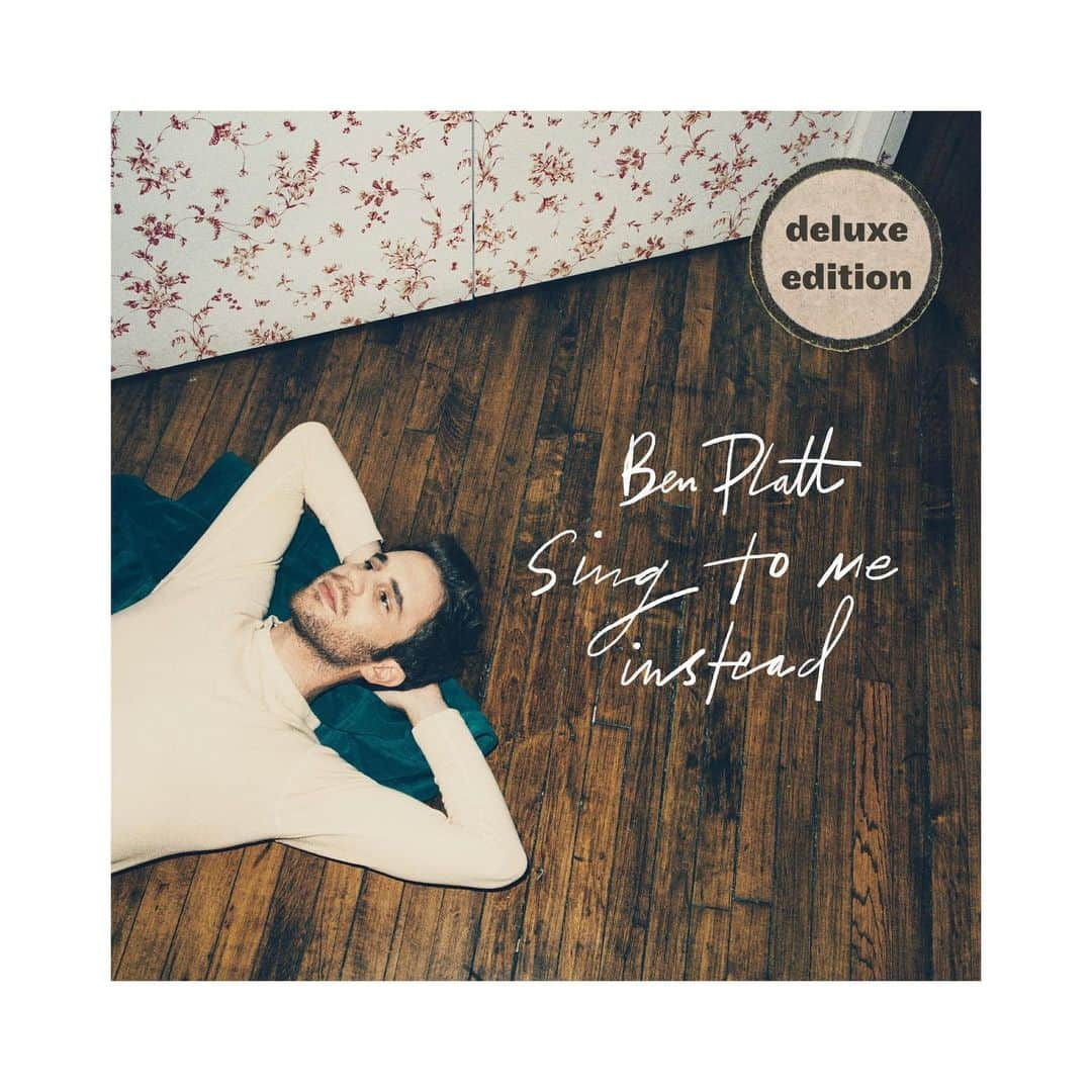 ベン・プラットのインスタグラム：「the deluxe edition of my first album」