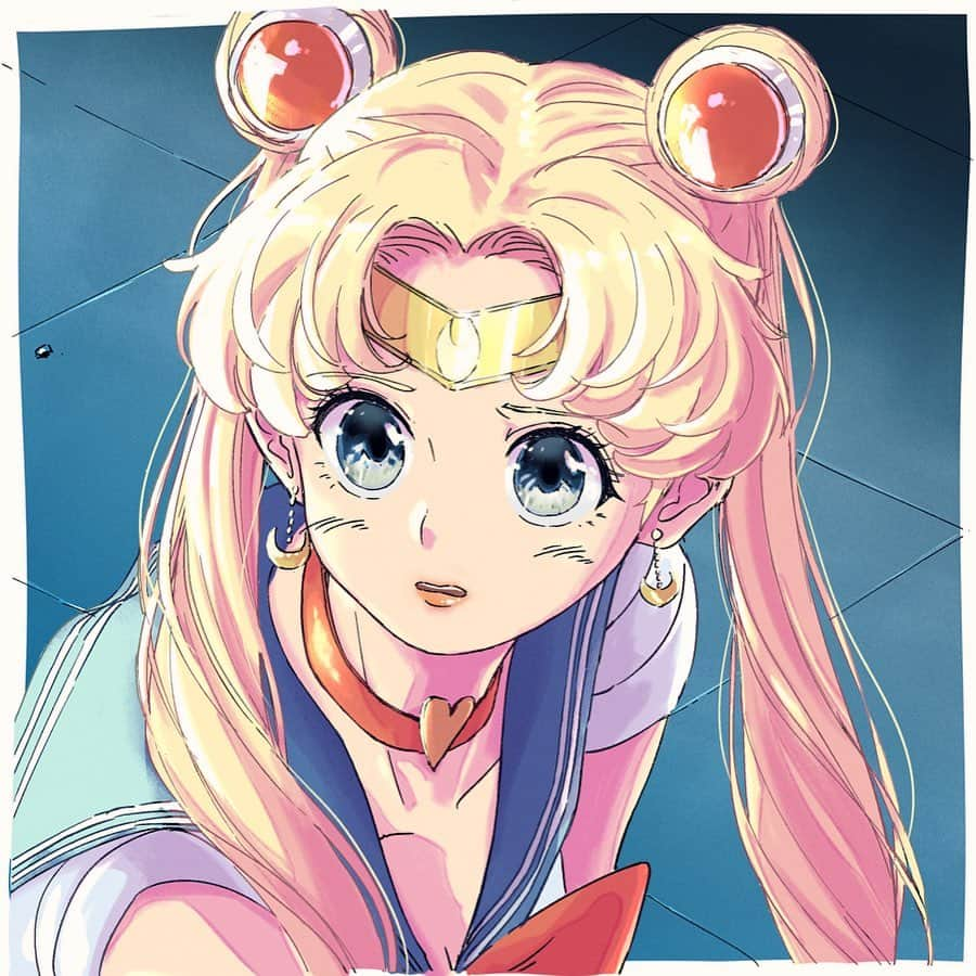 みつまよのインスタグラム：「#sailormoonredraw  それにしても、元絵が良すぎる」