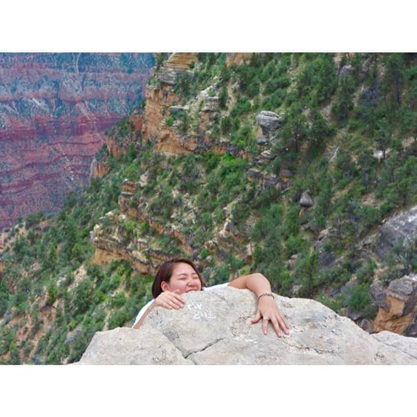 白井璃緒のインスタグラム：「#grandcanyon 😱😱😱」