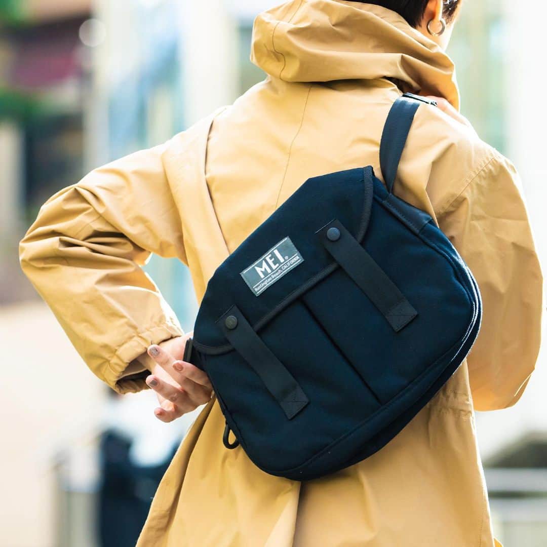MEI(メイ) のインスタグラム：「5/18(月)18:00〜5/21(木)16:59の期間中、MEI楽天市場店でお買い上げのの際、お買い上げ金額の10%分のクーポンを発行します。 ご興味をお持ちの方はプロフィールのURLからアクセスしてください。  MEI 2020 SPRING/SUMMER URBAN collection MEI-000-203003 COTNA SHOULDER(M) ¥4,900+tax カラー展開：BEIGE, BLACK, NAVY, OLV DRUB サイズ：W30×H23×D9  #mei #meibag #mei_bag  #メイ #メイバッグ #shoulderbag #ショルダーバッグ  #cotna #sustainable #サスティナブル #outdoor #アウトドア」