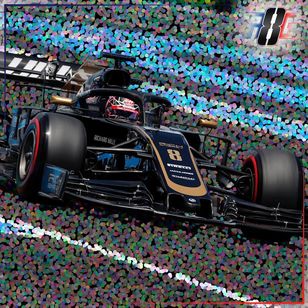 ロマン・グロージャンのインスタグラム：「Time to test your #F1 knowledge. Can you tell me which track was this picture taken at? . #Motorsport #Racing #Formula1 #Haas #HaasF1」