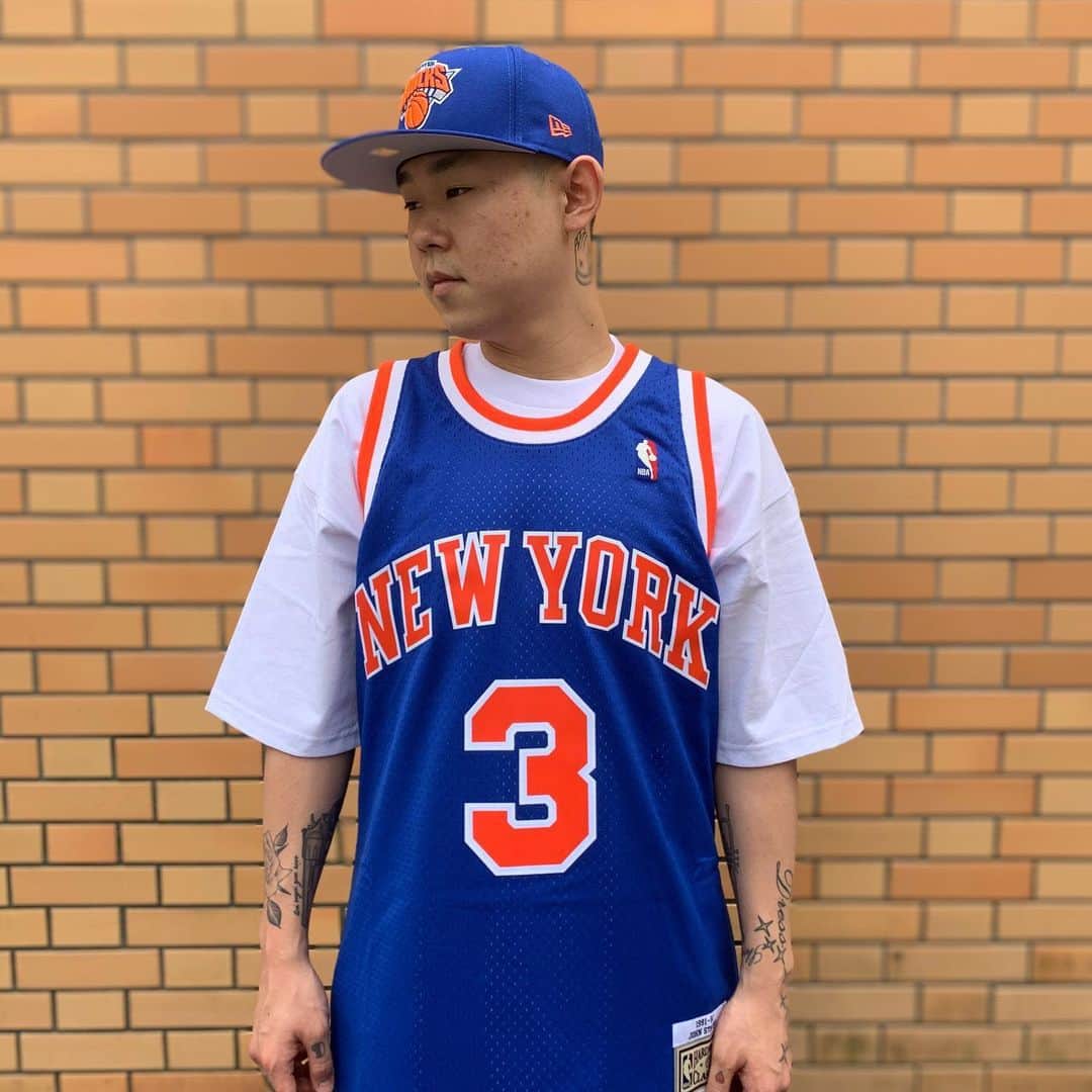 のインスタグラム：「"mitchell&ness" ・ "Swingman Jersey" ・ WEB UP完了しております🙌 ・ #mitchellandness  #swingmanjersey  #growaround」