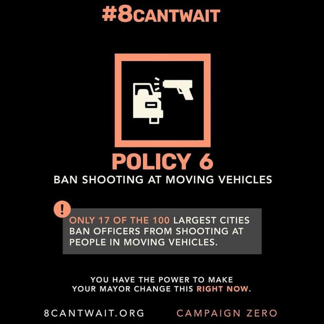 ボニー・マッキーさんのインスタグラム写真 - (ボニー・マッキーInstagram)「THIS!!! This is the clearest and most specific breakdown I’ve seen of proven studies of what really works to lower Police brutality! Link in my bio to donate to @campaignzero NOW! If you can’t donate, repost and pass it on!! #blacklivesmatter #campaignzero #8cantwait」6月4日 5時22分 - bonniemckee