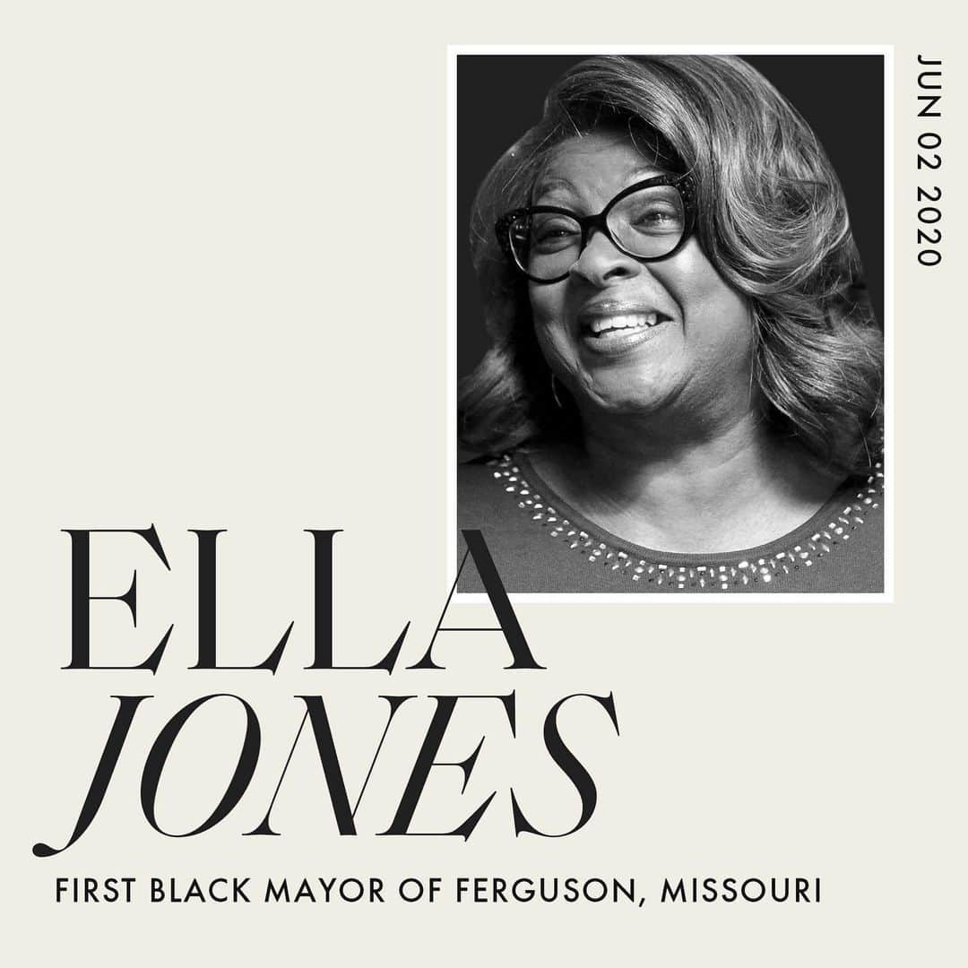 ELLE Magazineさんのインスタグラム写真 - (ELLE MagazineInstagram)「History made. Last night, #EllaJones was elected the first Black mayor and first female mayor of Ferguson, Missouri. In 2014, a police officer shot and killed #MichaelBrown in Ferguson, sparking nationwide protests demanding racial justice and an end to police brutality. As protests continue following the death of #GeorgeFloyd, a reminder: Your vote matters! Swipe for your state’s primary election date. ➡️」6月4日 5時54分 - elleusa