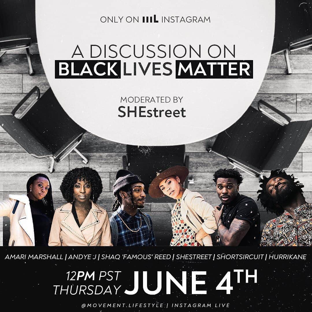 ショーン・エバリストさんのインスタグラム写真 - (ショーン・エバリストInstagram)「Black Lives Matter. A discussion moderated by @sheopatra_jones. Joining her will be @amarimarshall @missandyej @shaqfamous @robwilson @hurrcaine_alain. . I truly appreciate all these individuals for taking the time to jump on the @movement.lifestyle platform to enlighten and educate our dance community. Join in, Listen, Learn and Activate, I know I am and will be. 🙏🏽 . . Below are a few words from @sheopatra_jones : @movement.lifestyle is backing a discussion on IG live tomorrow and has asked me to  moderate. • I accepted , because I wanted jump at the opportunity to get on a non black platform and extend truth to a lot of people in the dance community who’ve walked past us , or learned from us everyday & never really understood. • We will enlighten you on our personal experiences while being “Black In America” or “Black In The Industry”. • We will even talk about some effective strategies for non people of color in aiding our community and some things you can do to bring awareness to your own. • Hopefully give you a full scope as to what we need from the community around us. Looking forward to talking with my brothers and sisters & thank you to Movement Lifestyle for thinking of continued ways to bring awareness to the community. • We taking steps y’all. • #KnowYourSelfKnowYourWealth #Activate」6月4日 9時22分 - shaunevaristo