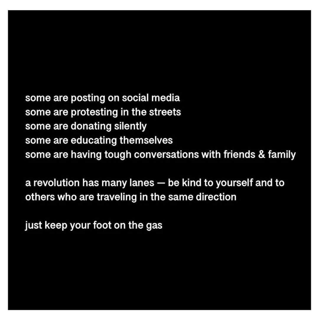ジーン・トリプルホーンのインスタグラム：「Systemic racism needs to be tackled from many different fronts in many different ways. Be kind to each other while we each do our part but never let up....⁣ ⁣ ⁣ And VOTE!⁣ ⁣ Thank you for this @calirock via @octaviaspencer. Much needed right now.⁣ ⁣ #Blacklivesmatter」