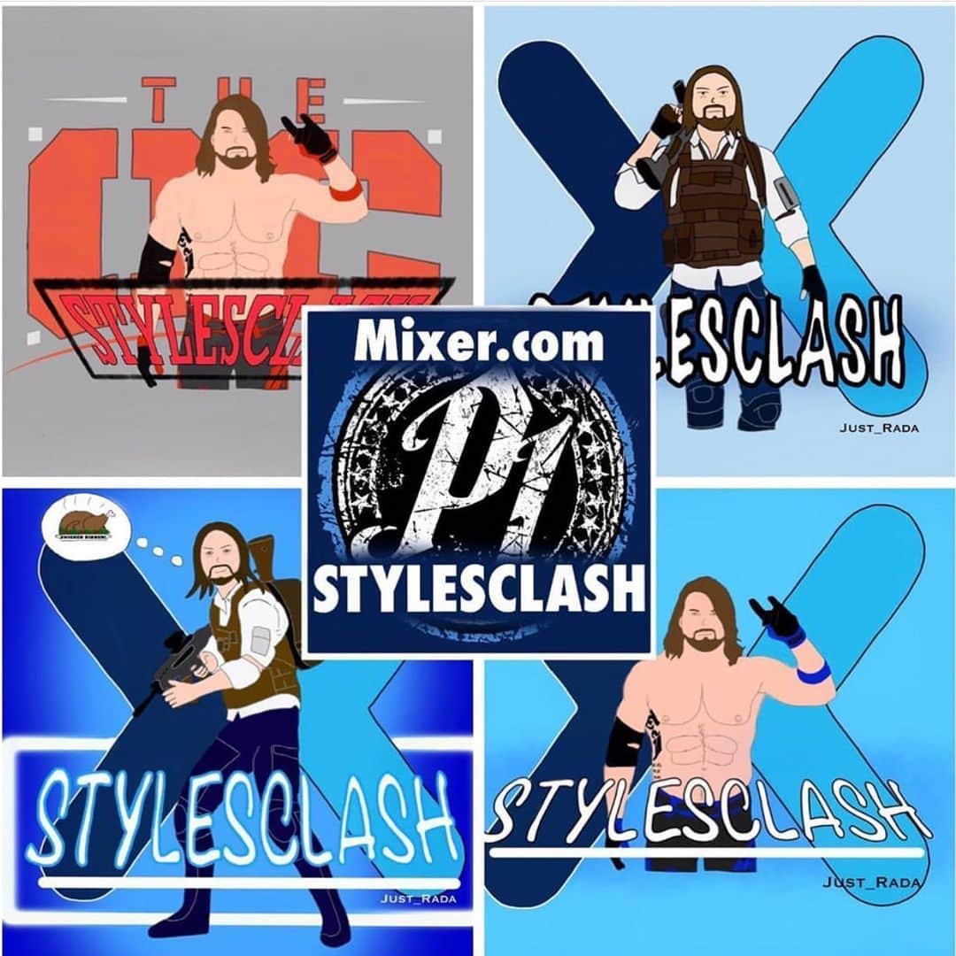 アレン・ジョーンズのインスタグラム：「Games anyone?? mixer.com/STYLESCLASH at 10pm, let’s go!!」