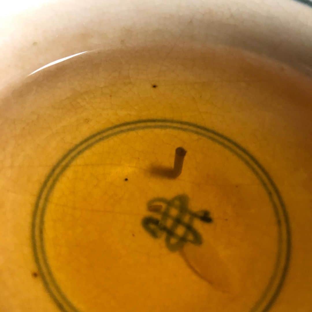 金剛地武志のインスタグラム：「茶柱が」