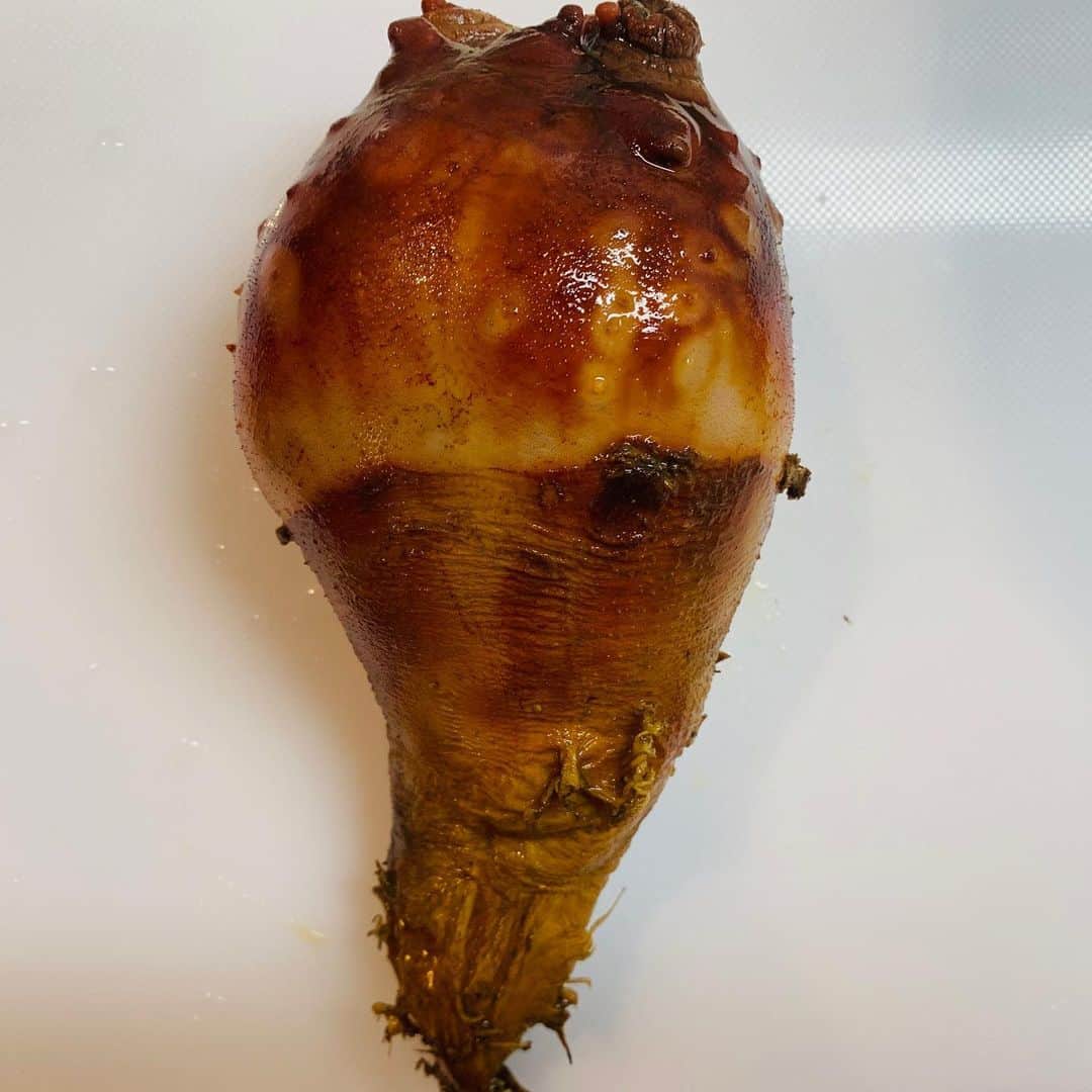 一条もんこさんのインスタグラム写真 - (一条もんこInstagram)「久しぶりにホヤの生アチャールを作りました。 捌いたホヤに、 テンパリングオイルとたまり醤油を少し。ジャパニーズアチャール、、、好きです。 #アチャール#ホヤ#おうちごはん#ホヤ#生アチャール#珍味#スパイス#スパイス料理#インド料理#アレンジ#カレーリーフ#マスタード#おかず#おつまみ#おうちごはん#徒然なるままに#一条もんこ」5月20日 22時29分 - monko1215