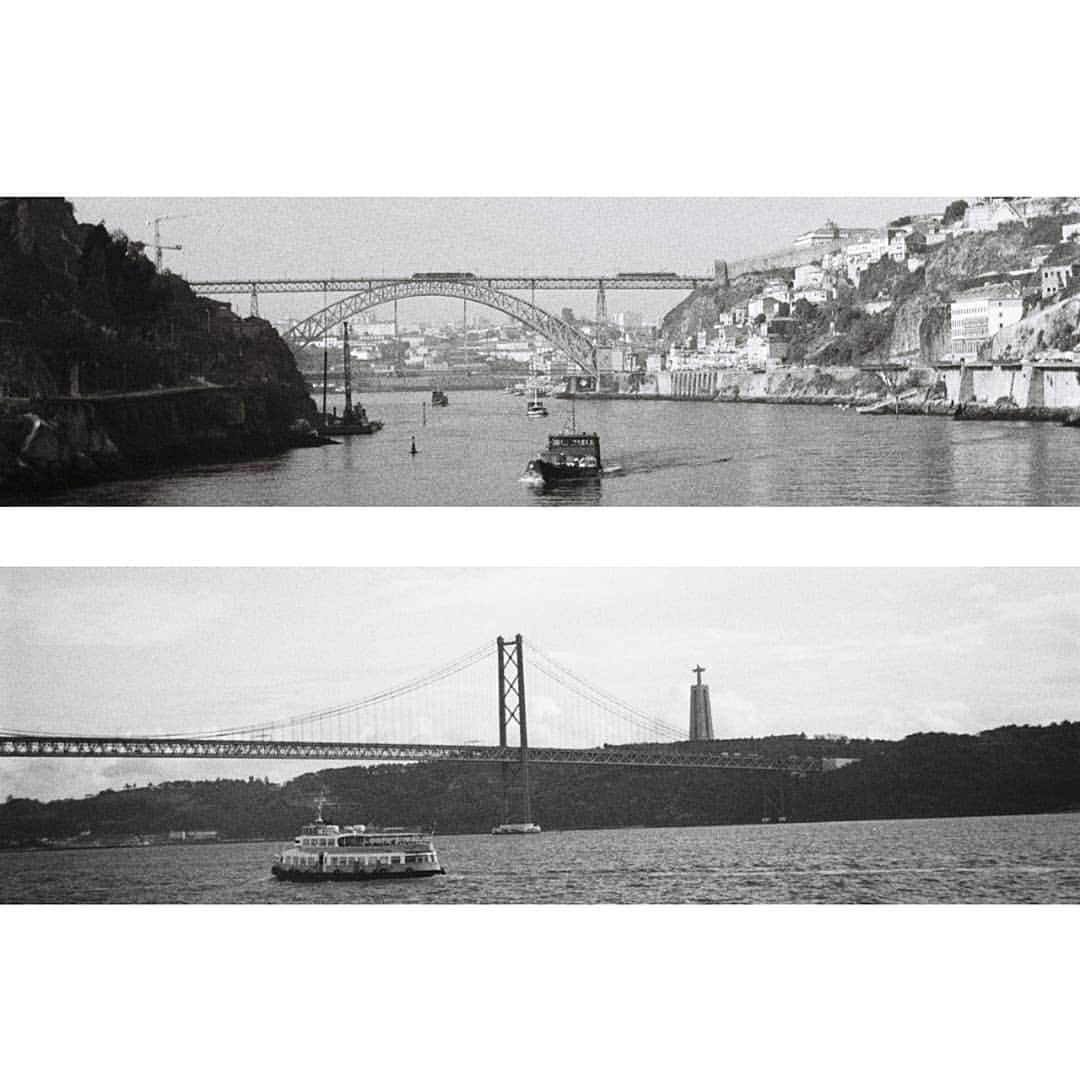 マルコス・フレイタスのインスタグラム：「#steelbridges 🇵🇹 #kodak400tx」