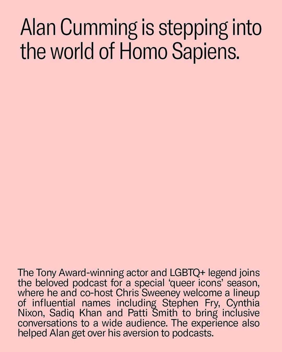 アラン・カミングさんのインスタグラム写真 - (アラン・カミングInstagram)「Look at us! We’re on the cover of @gaytimes and also @homosapiens received a @britishpodcastawards nomination! Woot woot! Read the whole article in the @gaytimes bio link」5月21日 1時42分 - alancummingreally