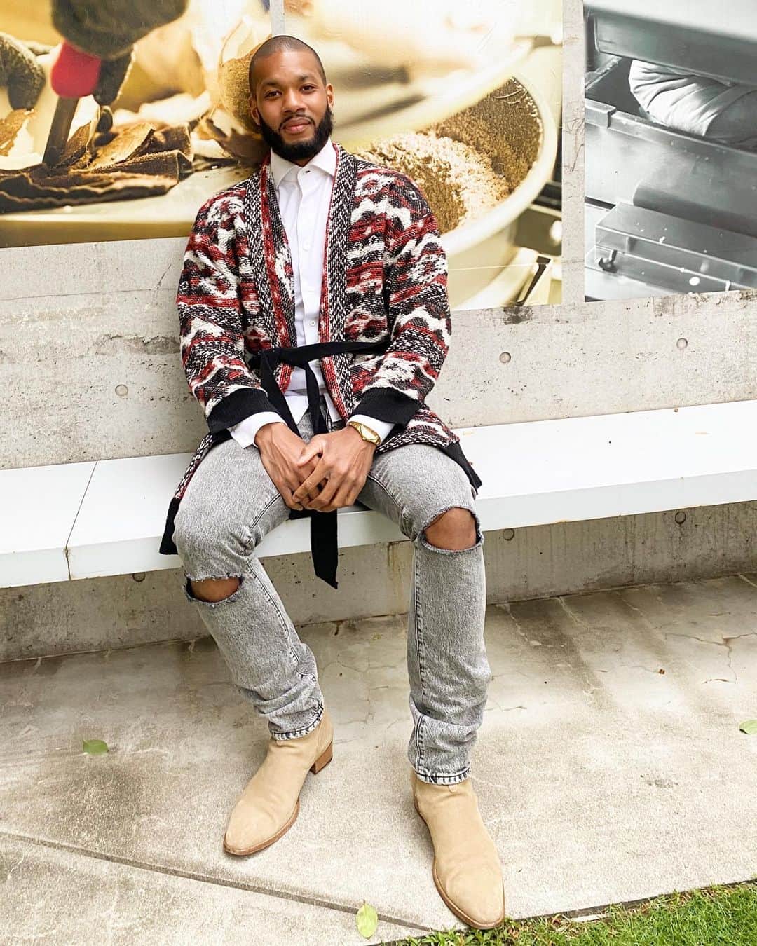 カルフィン・ヨン・ア・ピンのインスタグラム：「Nowadays I dress up to go to #costco」