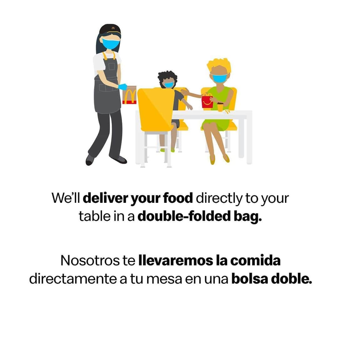 マクドナルドさんのインスタグラム写真 - (マクドナルドInstagram)「A note from our family to yours... ⠀⠀⠀⠀⠀⠀⠀⠀ Un mensaje de nuestra familia a la suya...」5月21日 5時00分 - mcdonalds