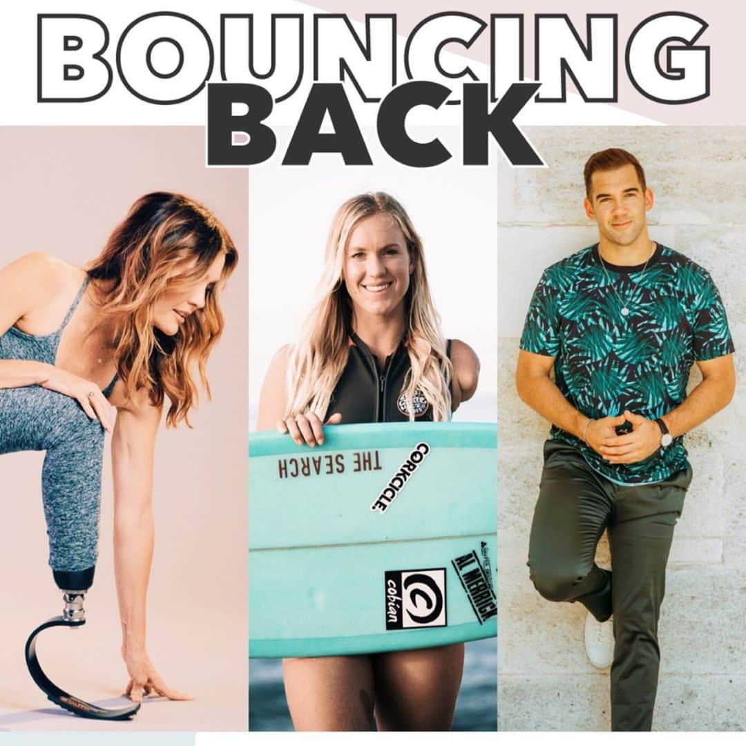 Bethany Hamiltonのインスタグラム：「You ready for this?! Join @amypurdygurl & me TOMORROW for Bouncing Back - a LIVE virtual event all about resiliency in tough times! We will also be joined by the motivating @lewishowes and best seller @jimkwik to give you their tips and tools on how to bounce back from setbacks! The livestream begins at 11am HST / 2pm PDT / 5pm EDT but you can also sign up for the replay option if you won’t be able to make it to the live.  Click the link in my bio to RSVP for access! Details will be sent out via email 🤙🏽 • Special thanks to @schoolnutritionfoundation for supporting this event and for the work they do making meals for children & families at home!」