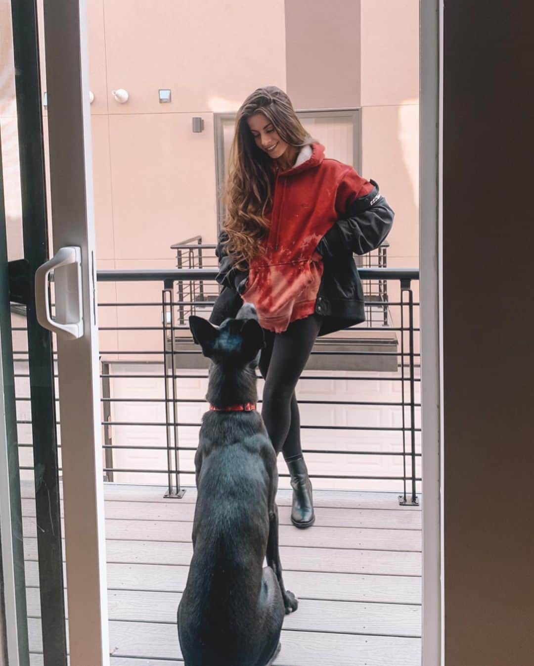 Paige Reillyさんのインスタグラム写真 - (Paige ReillyInstagram)「Happy national rescue doggy day to the angel that changed my life 🐺🐾 I never thought I could have love for an animal the way I have love for this creature 😩🖤⁣ ⁣ As most of you have seen, we started a new training journey with him this past weekend due to his overprotective traits that have really started to show recently lol, SO thank u Juicey for always teaching me patience, unconditional love, and finding joy in the little things. Forever growing & learning how to be the best dog parents we can be but I’m so happy you came home with us a year ago 🥺🐾⁣ ⁣ #ThankYouForExistingBB #NationalRescueDogDay #LOML #GermanShepherd #AmStaffTerrier #DogMom #MyBestFriend」5月21日 10時09分 - paigereilly