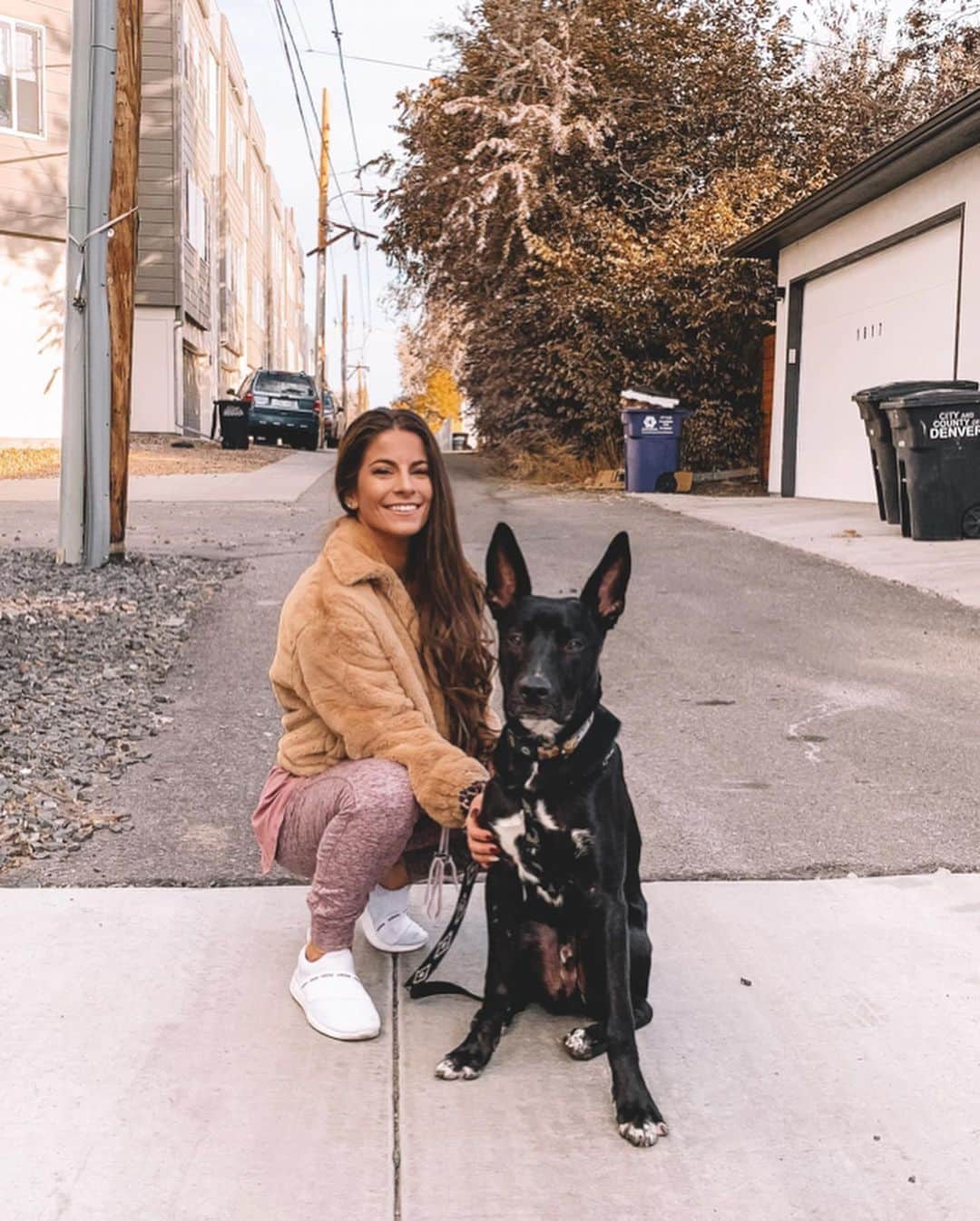 Paige Reillyさんのインスタグラム写真 - (Paige ReillyInstagram)「Happy national rescue doggy day to the angel that changed my life 🐺🐾 I never thought I could have love for an animal the way I have love for this creature 😩🖤⁣ ⁣ As most of you have seen, we started a new training journey with him this past weekend due to his overprotective traits that have really started to show recently lol, SO thank u Juicey for always teaching me patience, unconditional love, and finding joy in the little things. Forever growing & learning how to be the best dog parents we can be but I’m so happy you came home with us a year ago 🥺🐾⁣ ⁣ #ThankYouForExistingBB #NationalRescueDogDay #LOML #GermanShepherd #AmStaffTerrier #DogMom #MyBestFriend」5月21日 10時09分 - paigereilly