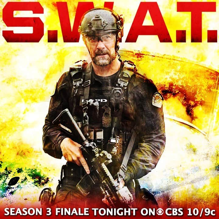 シェマー・ムーアさんのインスタグラム写真 - (シェマー・ムーアInstagram)「#swatsquad @jayharrington3 ... SEASON 3 FINALE TONIGHT 10pm on CBS @swatcbs」5月21日 10時24分 - shemarfmoore