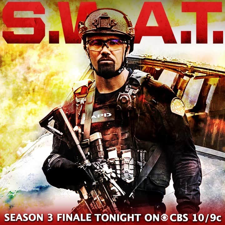 シェマー・ムーアさんのインスタグラム写真 - (シェマー・ムーアInstagram)「#swatsquad Your boy HONDO 😜😎🔥 ... SEASON 3 FINALE TONIGHT 10pm on CBS @swatcbs ... LET’S GO!!!!」5月21日 10時25分 - shemarfmoore