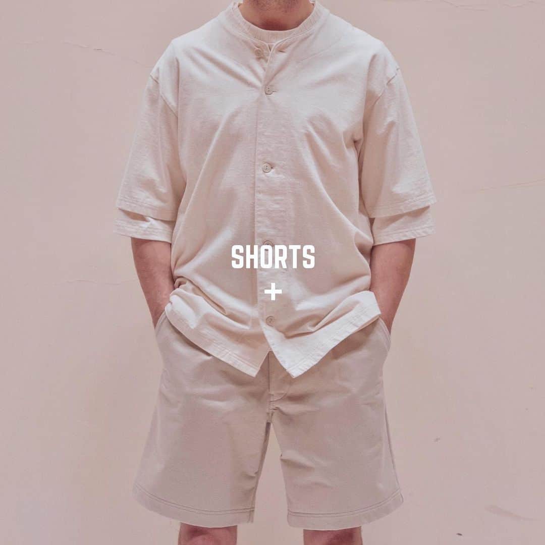 Jackmanさんのインスタグラム写真 - (JackmanInstagram)「「+Classic Baseball Shirt」 ﻿ Big Hip Shorts +US Cotton Baseball Shirt +US Cotton 1/2 Sleeve T-Shirt  Available at our online and dealers. ﻿ ﻿ #jackman_official #factorybrand #madeinjapan #madeinfukui #shortpants #shorts #baseballshirt #jm4007 #jm3903 #jm5930」5月21日 11時51分 - jackman_official