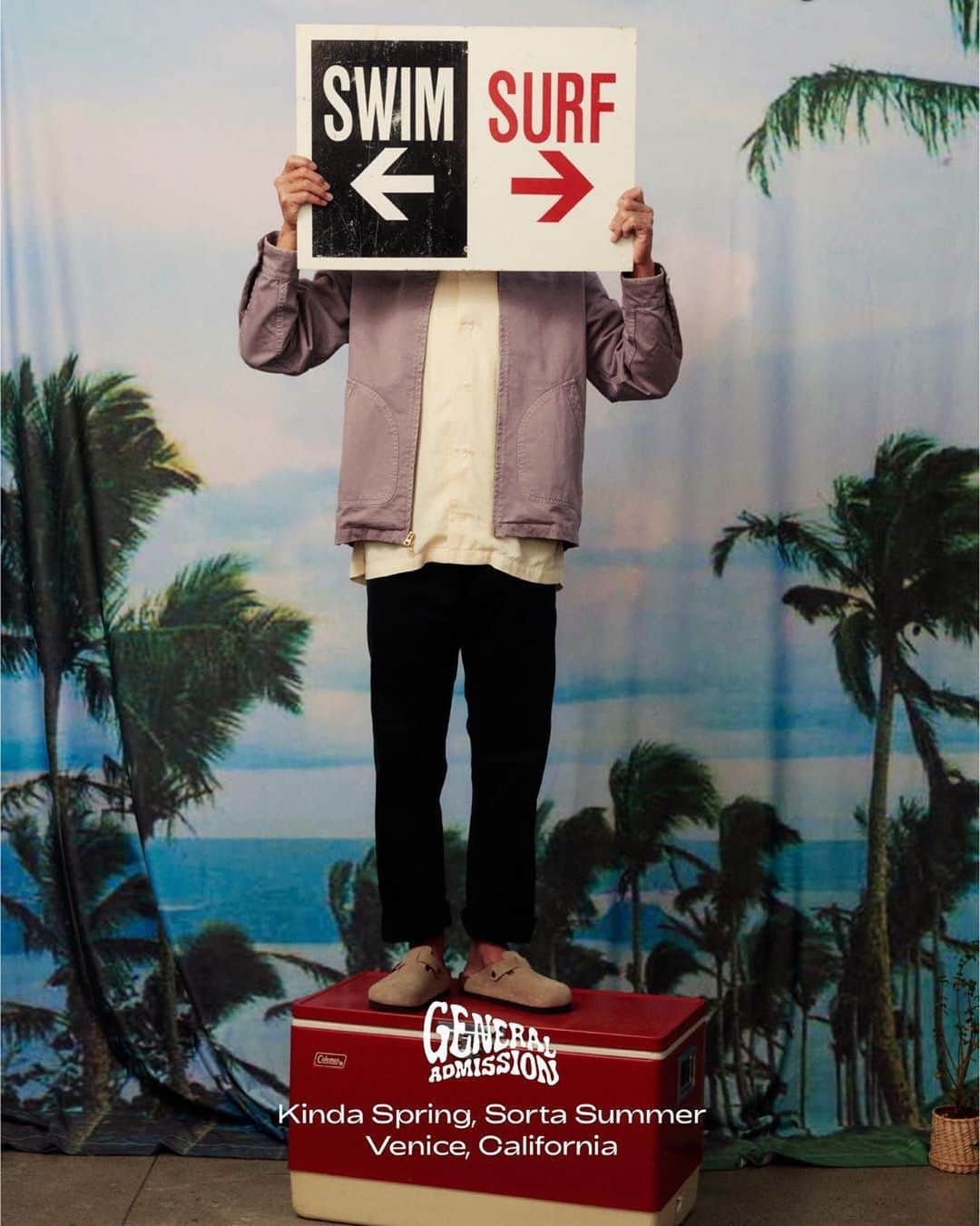 のインスタグラム：「@generaladmission_ca  Kinda Spring Sorta Summer」