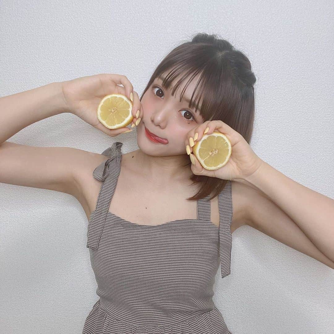 古澤里紗さんのインスタグラム写真 - (古澤里紗Instagram)「🍋👗☁️」5月21日 22時07分 - fuuuuu_ri