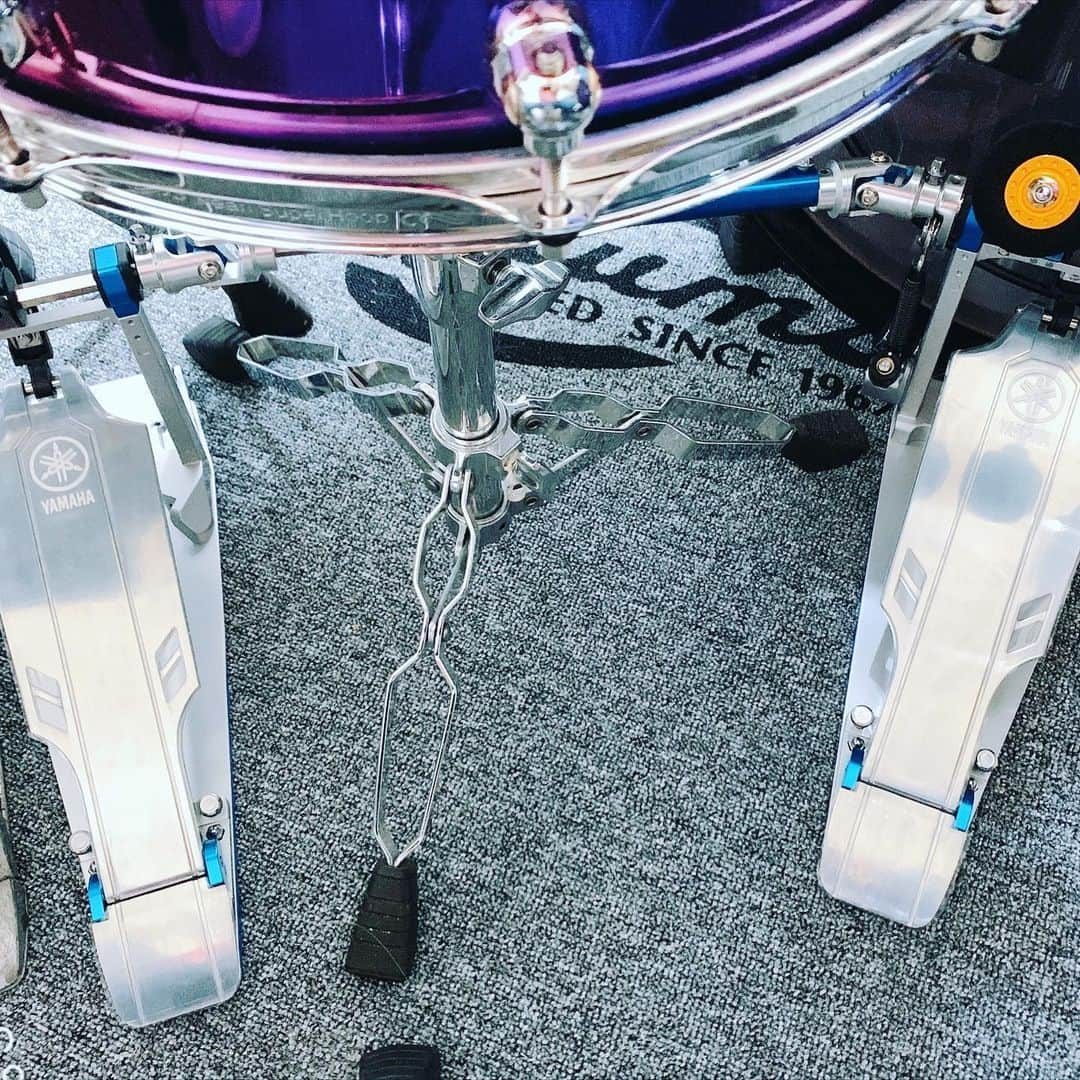 You Kyungさんのインスタグラム写真 - (You KyungInstagram)「드디어 내 손 안에 들어왔다 #yamahadrums #fp9c #twinpedals #doublebass#DFP9C」5月21日 18時54分 - drrrr.youkyung