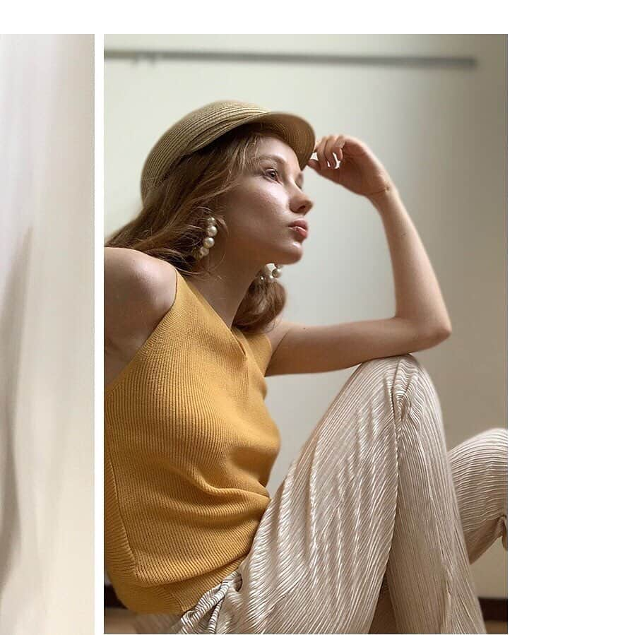 gallerieさんのインスタグラム写真 - (gallerieInstagram)「﻿ ﻿ #newoutfit﻿ ﻿ ————————————﻿ ﻿ ﻿ ☑︎Paper Marin Cap(¥3,990yen+tax)﻿ ☑︎Big Pearl Hoop Pierce(¥2,590yen+tax)﻿ ☑︎2way Cross Knit Tanktop(¥3,990yen+tax)﻿ ☑︎Paper Marin Cap(¥3,990yen+tax)﻿ ﻿ ﻿ ﻿ #gallerie #2020 #20SS﻿ ﻿ ﻿ ﻿ ONLINE STOREはTOPのリンクから﻿ http://www.gallerie-online.jp/﻿ ————————————﻿ #お問い合わせ番号w1684」5月21日 19時11分 - kalekale_official