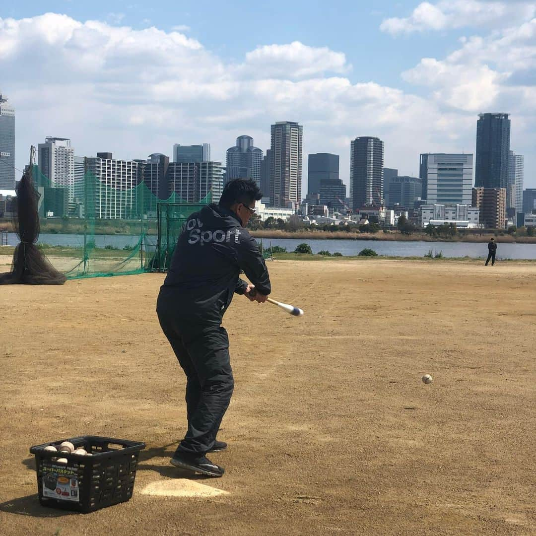 中村紀洋さんのインスタグラム写真 - (中村紀洋Instagram)「⚾️ . #中村紀洋#野球#baseball#淀川」5月21日 19時27分 - nakamura_norihiro5