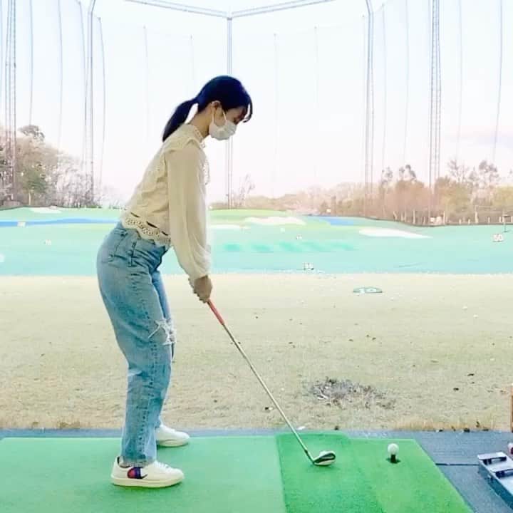 筒井萌子のインスタグラム：「・ いつかのスイング⛳️ クロスしてるのもう少しなおしたいなぁꪔ̤̮ ・ #筒井萌子 #女優 #actress #モデル #model #岡山  #shooting #instagood #instalike #converse #撮影 #followme #instalike #ゴルフ #ゴルフ女子 #ゴルフコーデ #골프 #좋아요반사 #좋아요그램 #좋아요환영 #데일리그램 #패션 #오오티디 #카페 #コンバース #converse #コンバースゴルフ #アルチビオ #archivio」