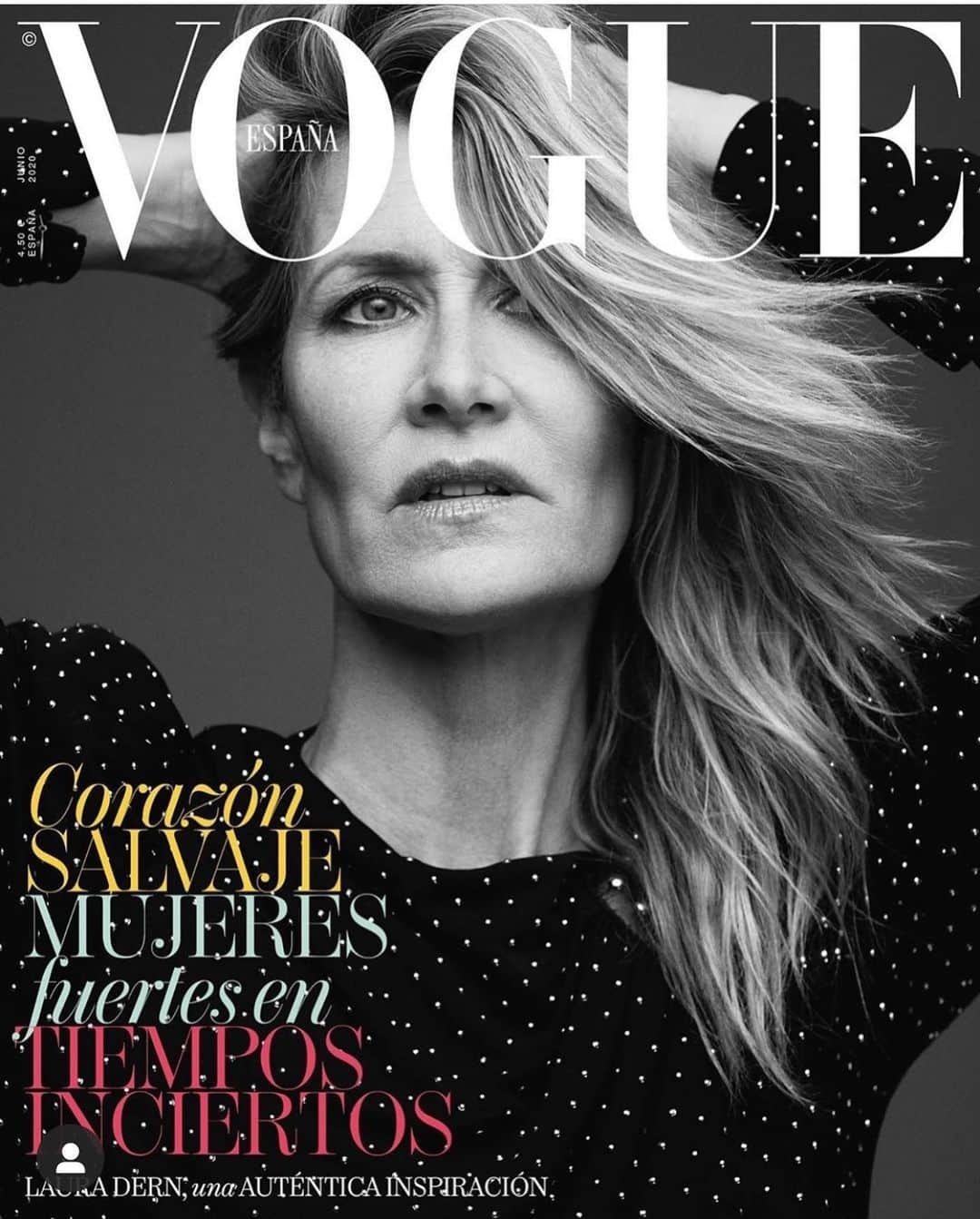 レイチェル・グッドウィンさんのインスタグラム写真 - (レイチェル・グッドウィンInstagram)「Long a go in a studio far away... This amazing cover of the incomparable  @lauradern 📸 by @alexilubomirski was my very last shoot before the world changed forever. When I saw this image just now it reminded me just how insanely fortunate I have been in my career to work with such talented and creative artists who I admire for so much more than just their work. Being able to contribute to their legacy and highlight their creative choices and cultural contributions is exactly why I love what I do! Seeing this made me miss my job today. I adore this bad ass woman and this cover and this team so much! ♥️💄 #rachelgoodwinmakeup」5月22日 0時49分 - rachelgoodwinmakeup