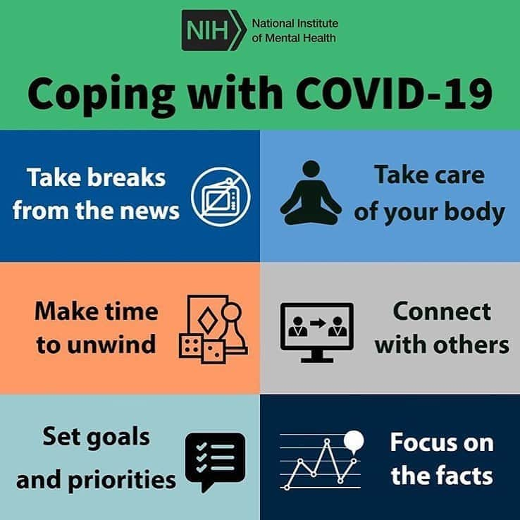 ジュリア・ロバーツのインスタグラム：「I would be remiss if I did not talk about the emotional impact of #COVID19 – on people sheltering in place, losing loved ones without being able to say goodbye, double shifts from our healthcare workers, and people facing economic hardships from businesses being closed. My friends at #NIH’s @NIMHgov and colleague Dr. Josh Gordon, Director of the National Institute of Mental Health, have been doing a great job with resources to help people through this tough time. While we may feel alone at times with social/physical distancing, we are all in this together. It is important to take care of your mental and physical health during this outbreak, especially as it looks like we will be dealing with this for a while. Be sure to stay physically active, eat and sleep well, and stay socially connected through video calls and other means. As much as we might like to avoid this unpleasant topic, have an advanced care plan in place so your loved ones know your wishes. And for those of you dealing with loss, I urge you to talk to others, whether family, friends, a therapist, or a hotline. Remember that you are not alone, that we are all in this fight together, and that this will pass. #Coping #COVID19 #Coronavirus @NIAID @NIHgov #PassTheMic @ONE」