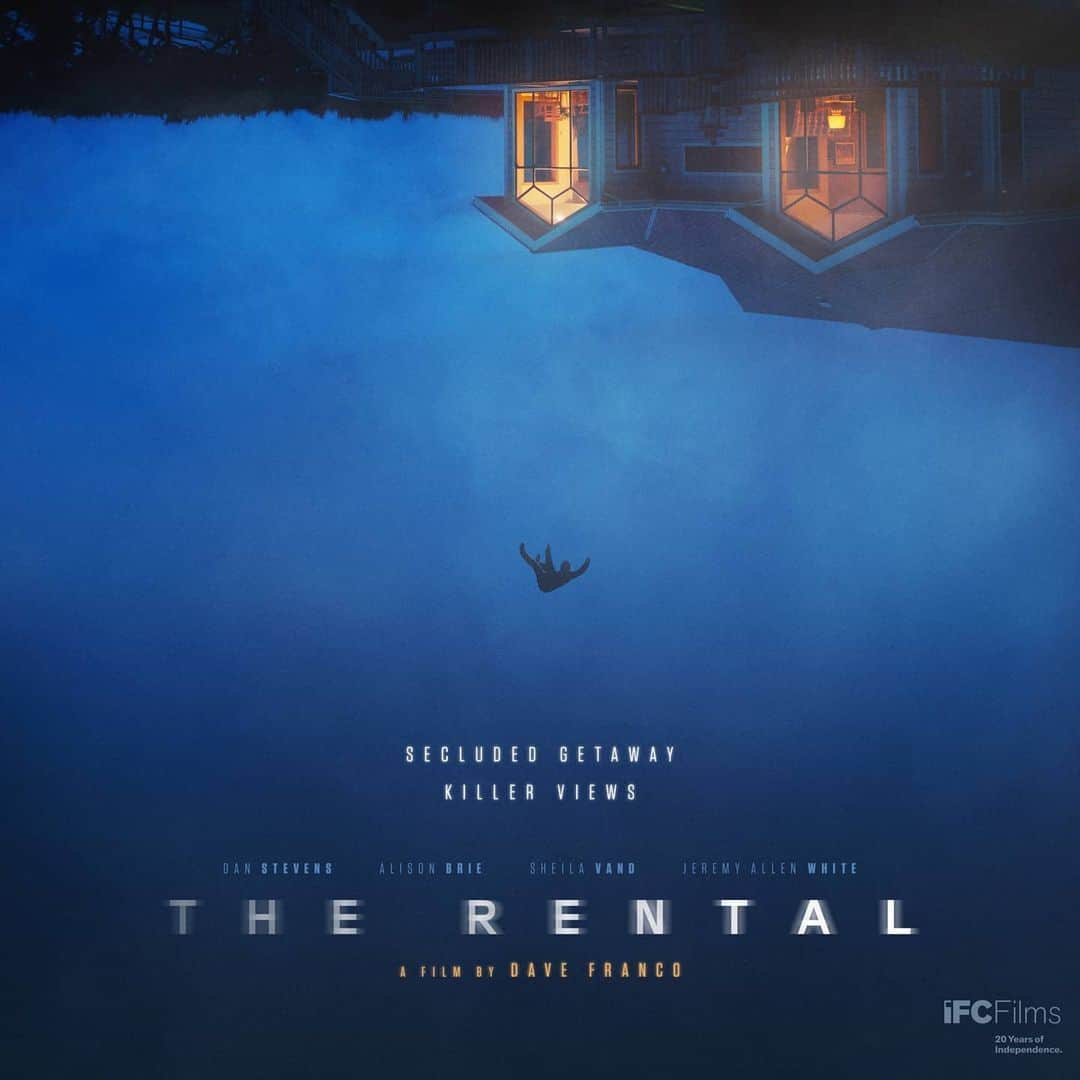 ダン・スティーヴンスのインスタグラム：「In a world turned upside-down unlock #TheRental, directed by Dave Franco, coming to select drive-ins, theaters and on demand July 24.」